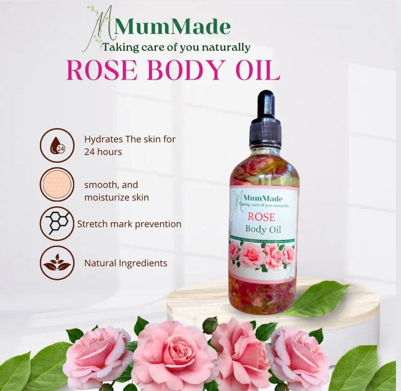 ROSE BODY OIL