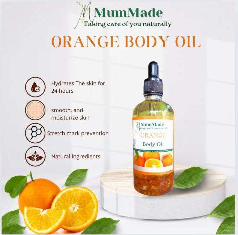ORANGE BODY OIL